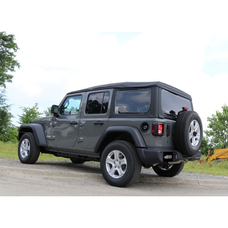 Corsa | Sport Axle-Back Exhaust System - Wrangler (4xe) / Wrangler (JL) 2.0T / 3.6L 2018-2023