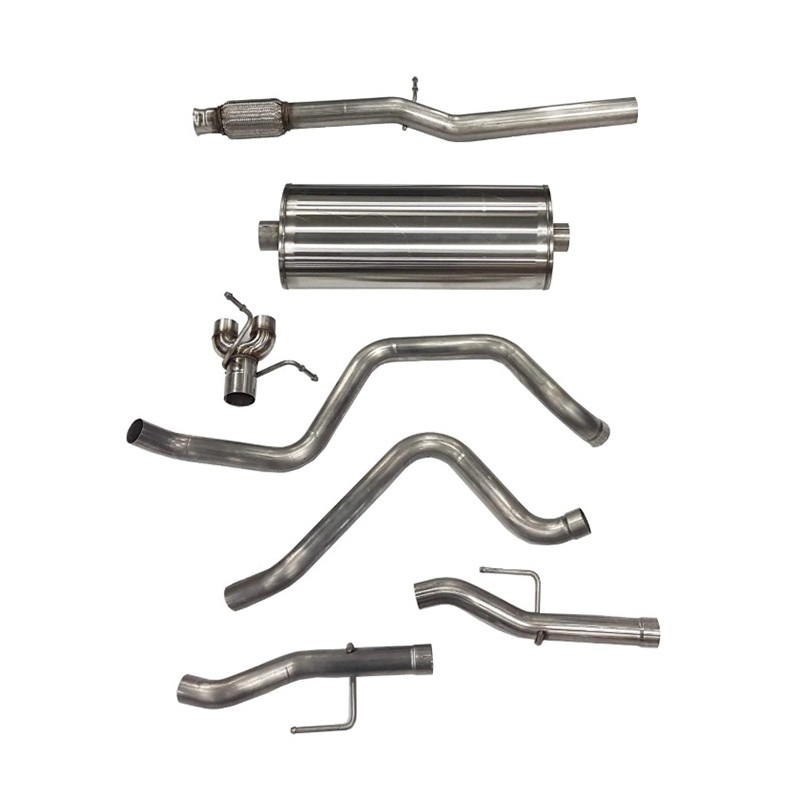 Corsa | Sport Cat-Back Exhaust System - Silverado / Sierra 1500 / Limited 5.3L 2019-2024