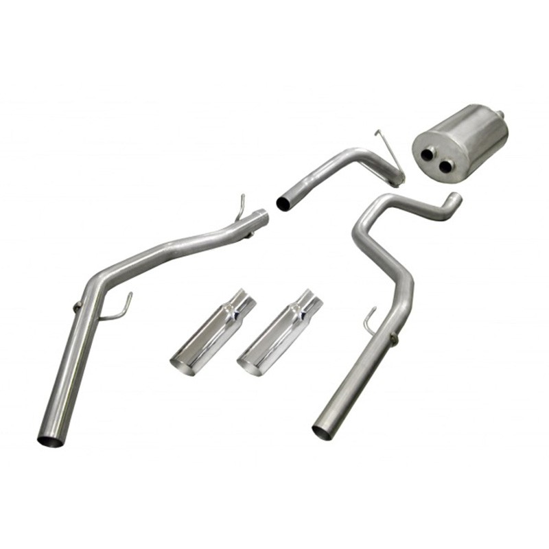 Corsa | Sport Cat-Back Exhaust System - Ram 1500 / Classic 4.7L / 5.7L 2011-2019