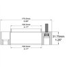 COYOTE | Wheel Spacer 31.75mm / 106.1mm / 6x139.7 / 12x1.5