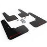 RallyArmor | Black UR Mud Flap Red Logo - Outback 2020-2025