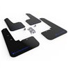RallyArmor | Black UR Mud Flap Blue Logo - Outback 2020-2025
