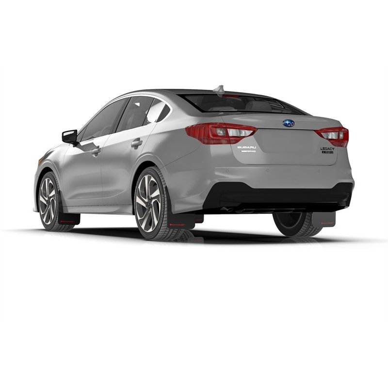 RallyArmor | Black UR Mud Flap Red Logo - Legacy 2020-2025