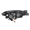 ANZO | Projector Headlights w/ Halo Black- MAZDA 3 04-08 - 3 2.0L / 2.3L 2004-2008