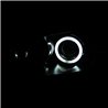 ANZO | Projector Headlights w/ Halo Black- MAZDA 3 04-08 - 3 2.0L / 2.3L 2004-2008