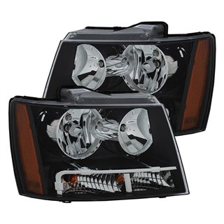 ANZO | Crystal Headlights Noir - Avalanche / Tahoe 2007-2014