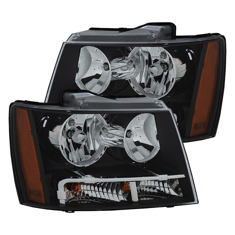 ANZO | Crystal Headlights Noir - Avalanche / Tahoe 2007-2014