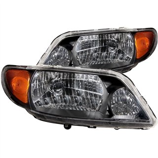 ANZO | Crystal Headlights Noir - Protege 1.6L / 2.0L 2001-2003