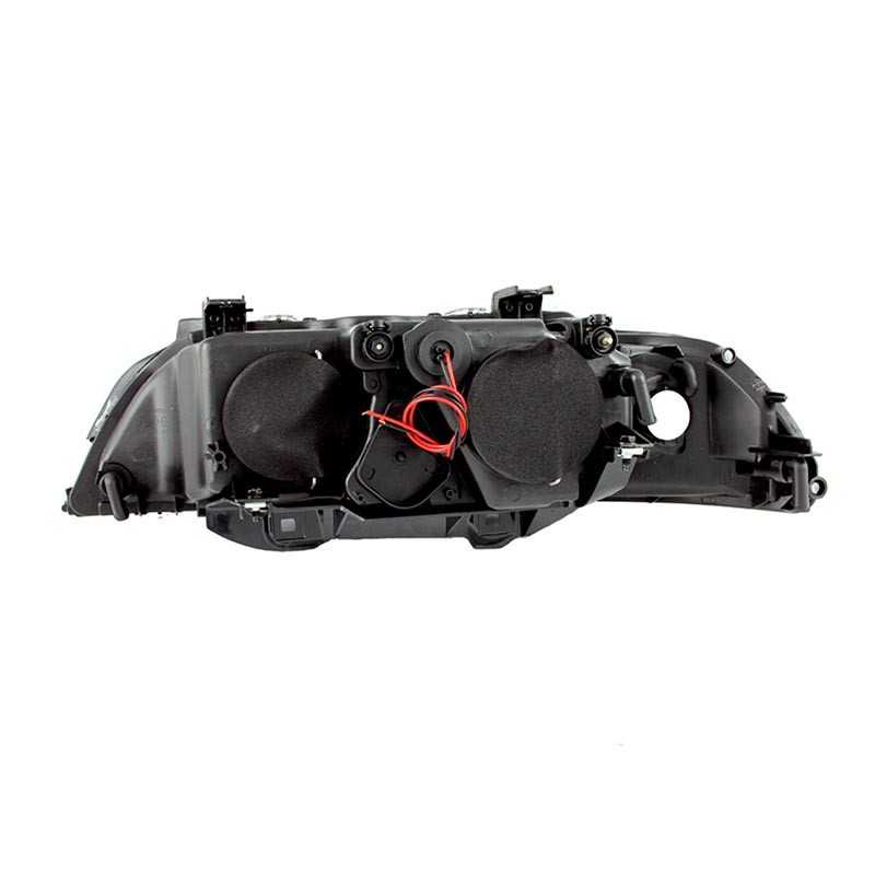 ANZO | Projector Headlights w/ Halo Black - 525i / 528i / 530i / 540i 1997-2001