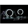 ANZO | Projector Headlights w/ Halo Black (SMD LED) - GTI / Jetta / Rabbit 2006-2009