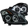 ANZO | Projector Headlights w/ Halo Black (SMD LED) - Altima 2.5L / 3.5L 2008-2010
