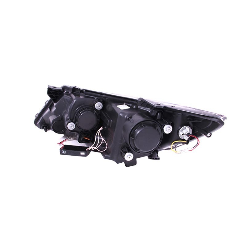 ANZO | Projector Headlights w/ Halo Black (SMD LED) - Optima 2.0T / 2.4L 2011-2015