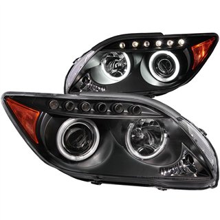 ANZO | Projector Headlights w/ Halo Black (SMD LED) - tC 2.4L 2005-2010