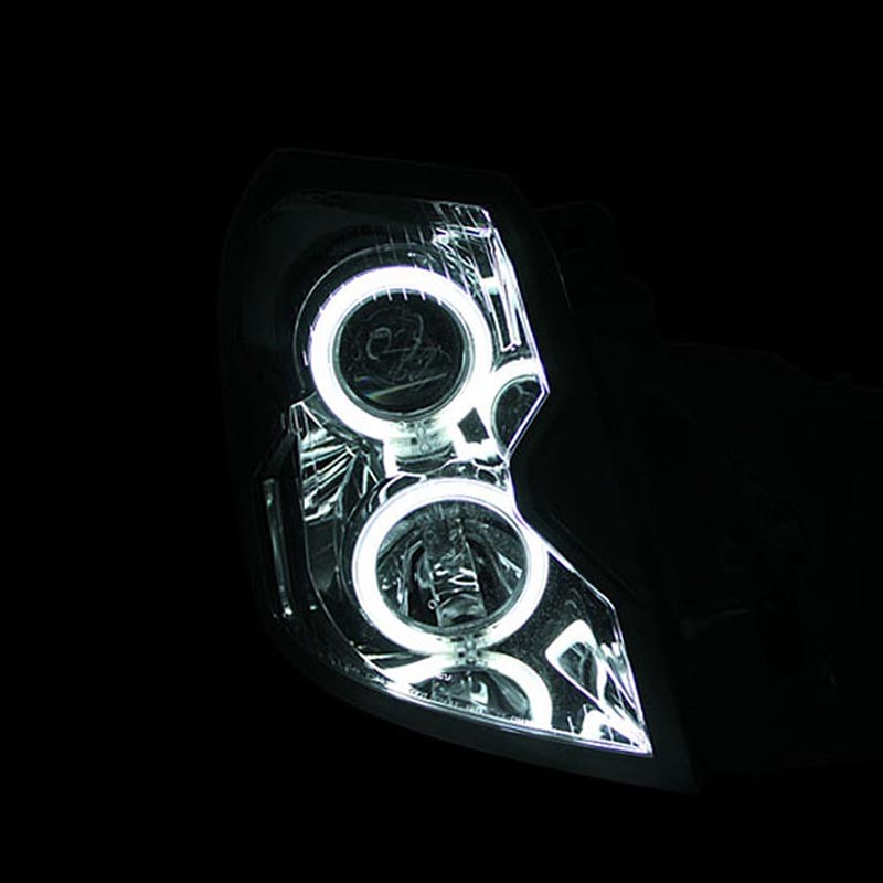 ANZO | Projector Headlights w/ Halo Black (SMD LED) - CTS 2003-2007
