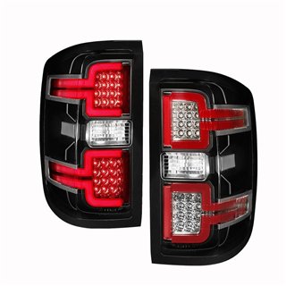 ANZO | LED Taillights Noir w/ Sequentiel - Silverado / Sierra 1500 / 2500 HD / 3500 HD 2014-2019