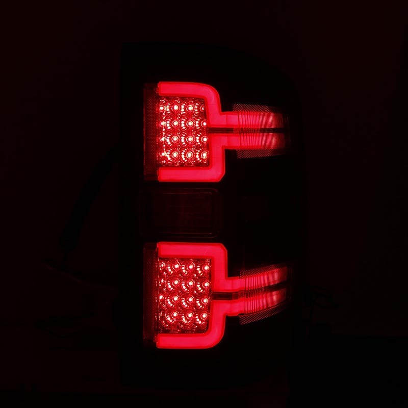 ANZO | LED Taillights Noir w/ Sequentiel - Silverado / Sierra 1500 / 2500 HD / 3500 HD 2014-2019