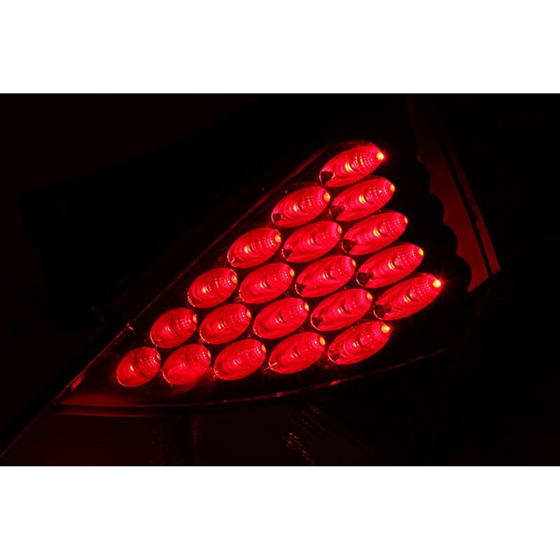 ANZO | LED Taillights Red - 350Z 3.5L 2003-2005