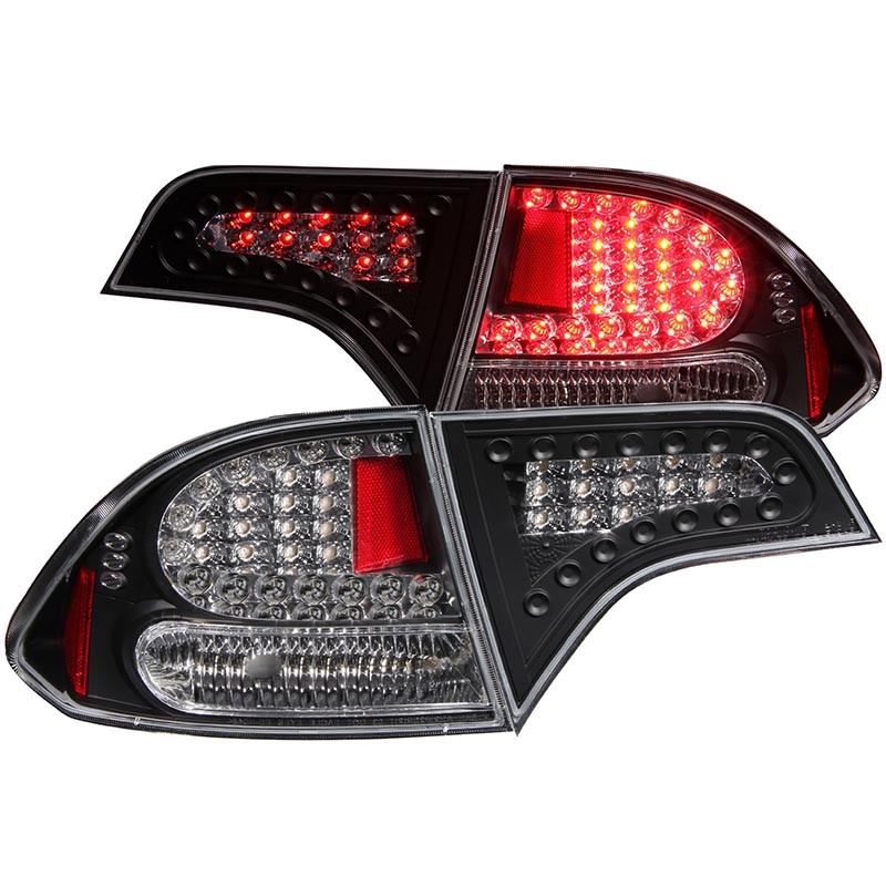 ANZO | LED Taillights Noir - Civic 1.3L / 1.8L / 2.0L 2006-2011
