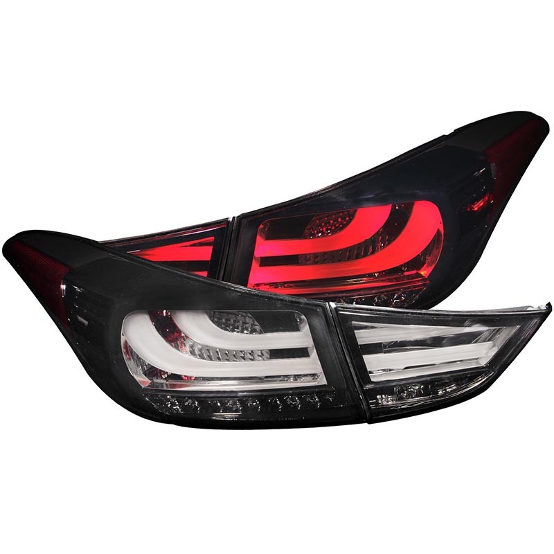 ANZO | LED Taillights Smoke - Elantra / Elantra Coupe / Elantra GT 1.8L / 2.0L 2011-2013