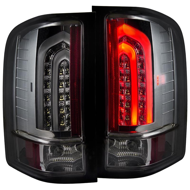 ANZO | LED Taillights Smoke - Silverado 1500 / 2500 HD / Classic / 3500 HD 2007-2014