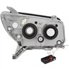 ANZO | Projector Headlights Chrome w/ Halo - 4Runner 4.0L / 4.7L 2006-2009