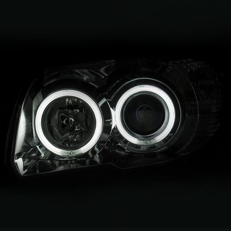 ANZO | Projector Headlights Chrome w/ Halo - 4Runner 4.0L / 4.7L 2006-2009