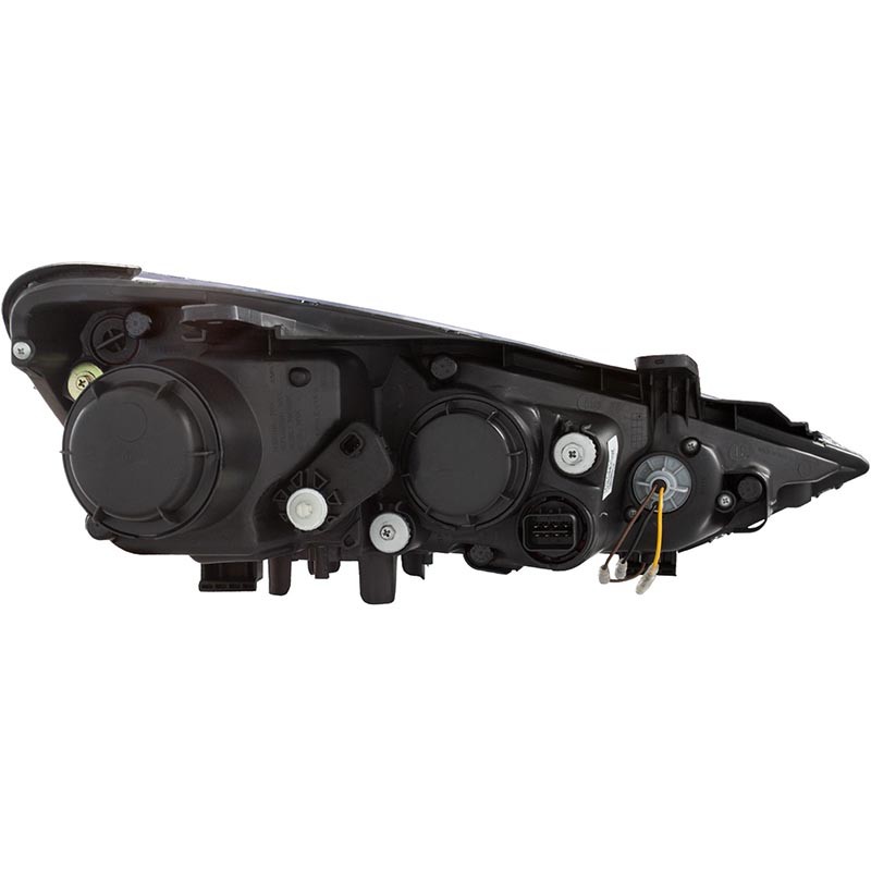ANZO | Projector Headlights w/ Plank Style Black (HID Compatible) HYUNDAI GENESIS - Genesis Coupe 2.0T / 3.8L 2013-2016
