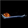 ANZO | Projector Headlights w/ Plank Style Black (HID Compatible) HYUNDAI GENESIS - Genesis Coupe 2.0T / 3.8L 2013-2016