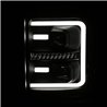 ANZO | Projector Headlights w/ Plank Style Switchback Black w/ Amber - F-250 / F-350 2011-2016