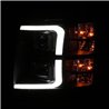 ANZO | Projector Headlights w/ Plank Style Switchback Black w/ Amber - Chevrolet / GMC 2007-2014