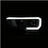 ANZO | Projector Headlights w/ Plank Style Switchback Black w/ Amber W/ DRL - Tacoma 2.7L / 3.5L 2016-2023