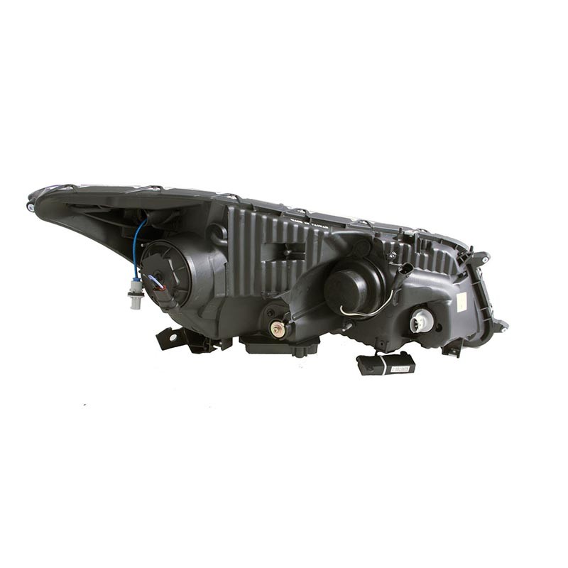 ANZO | Projector Headlights w/ U-Bar Noir - Accord 2.4L / 3.5L 2008-2012
