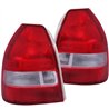 ANZO | Taillights Red/Clear - Civic CX / DX 1.6L 1996-2000