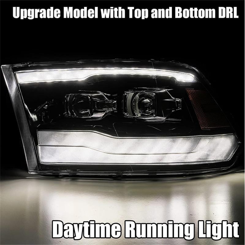 AlphaRex | PRO-Series Halogen Projector Headlights - Charger 2009-2018