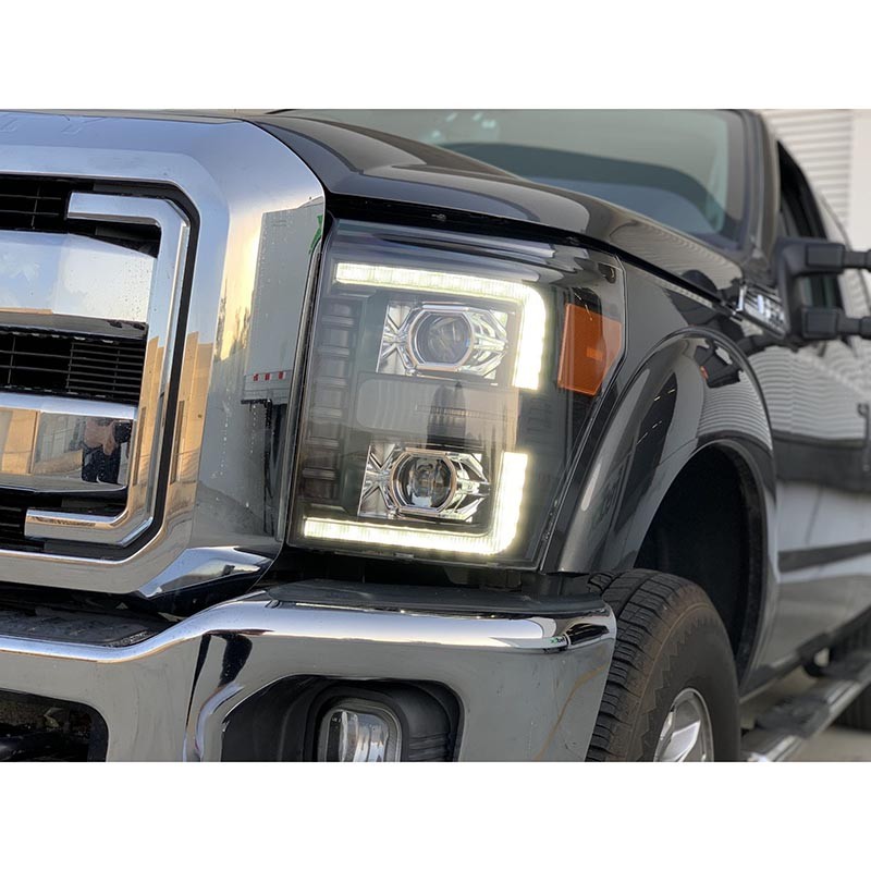 AlphaRex | PRO-Series Halogen Projector Headlights - F-250 / F-350 2011-2016