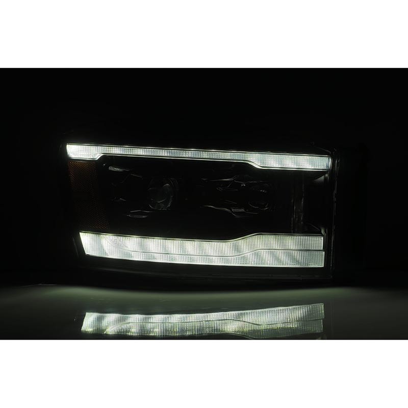 AlphaRex | PRO-Series Halogen Projector Headlights - Ram 1500 / 2500 / 3500 2006-2008