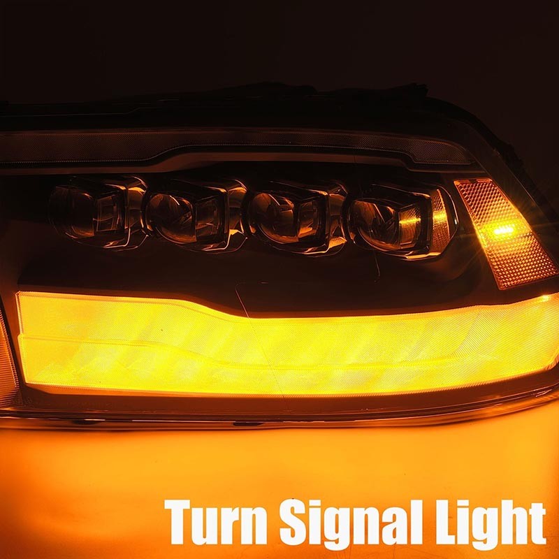 AlphaRex | NOVA-Series Full LED Quad 3D Projector Headlights - Ram 1500 / 2500 / 3500 2009-2018