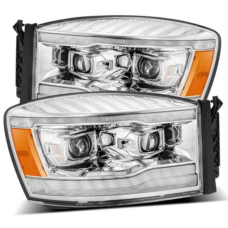 AlphaRex | LUXX-Series Full LED Dual Projector Headlights - Ram 1500 / 2500 / 3500 2006-2009