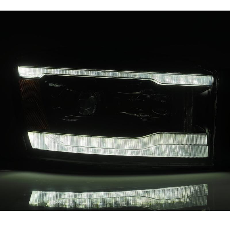 AlphaRex | LUXX-Series Full LED Dual Projector Headlights - Ram 1500 / 2500 / 3500 2006-2009