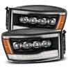 AlphaRex | NOVA-Series Full LED Quad 3D Projector Headlights - Ram 1500 / 2500 / 3500 2006-2009