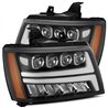 AlphaRex | NOVA-Series Full LED Quad 3D Projector Headlights - Avalanche / Suburban 1500 / Tahoe 2007-2014