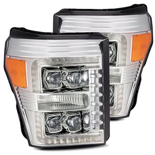 AlphaRex | NOVA-Series Full LED Quad 3D Projector Headlights - F-250 / F-350 2011-2016