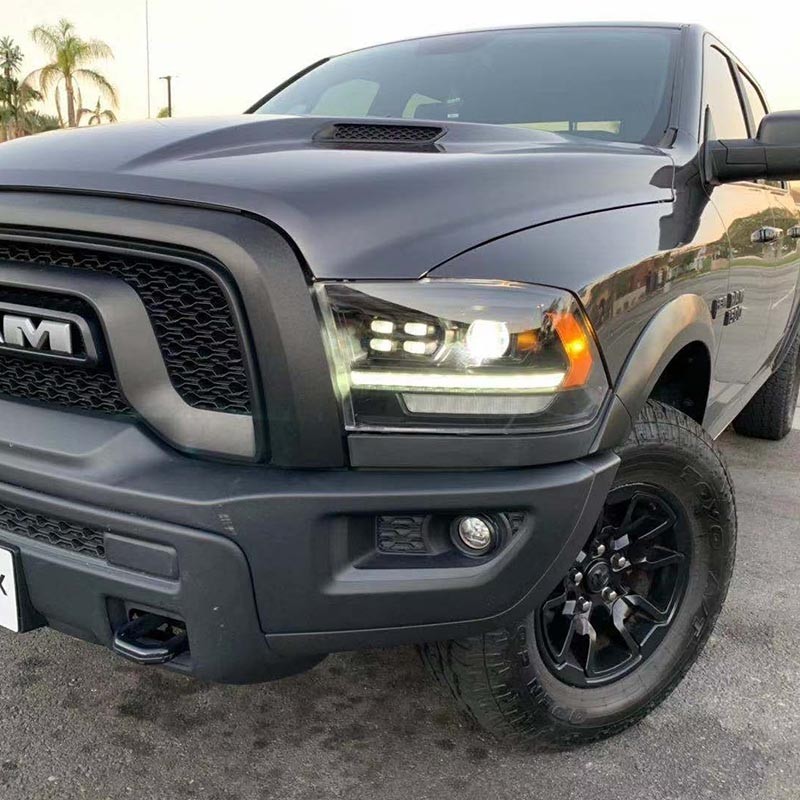 AlphaRex | PRO-Series Halogen Projector Headlights - Ram 1500 / 2500 / 3500 2009-2018