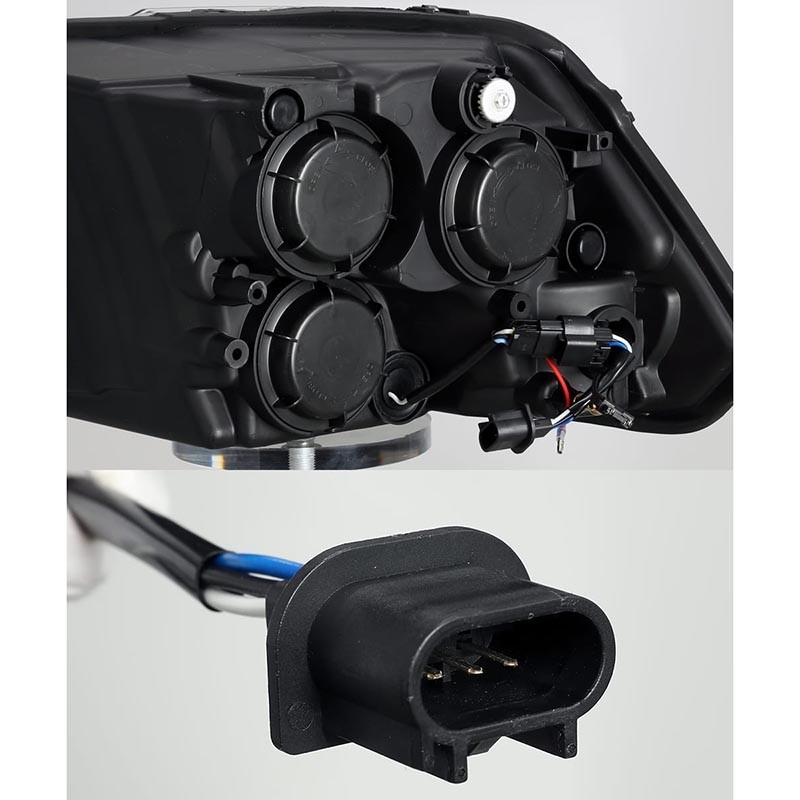 AlphaRex | PRO-Series Halogen Projector Headlights - Charger 2009-2018