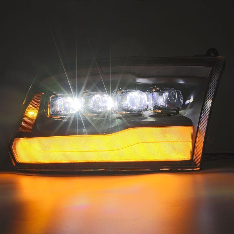 AlphaRex | NOVA-Series Full LED Quad 3D Projector Headlights - Charger 2009-2018