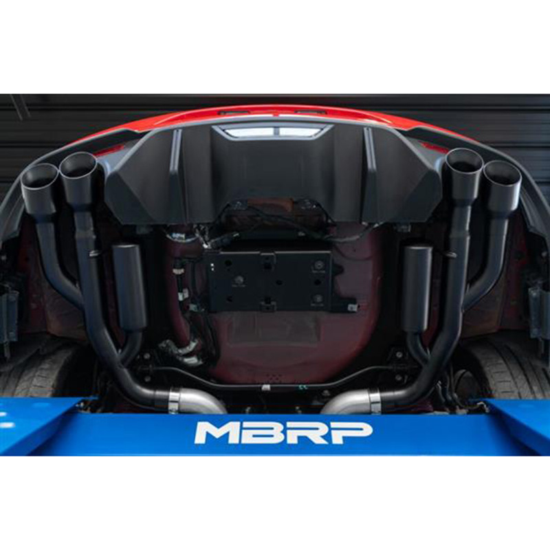 MBRP | Cat Back BLACK Series - Mustang 5.0L 2018-2023