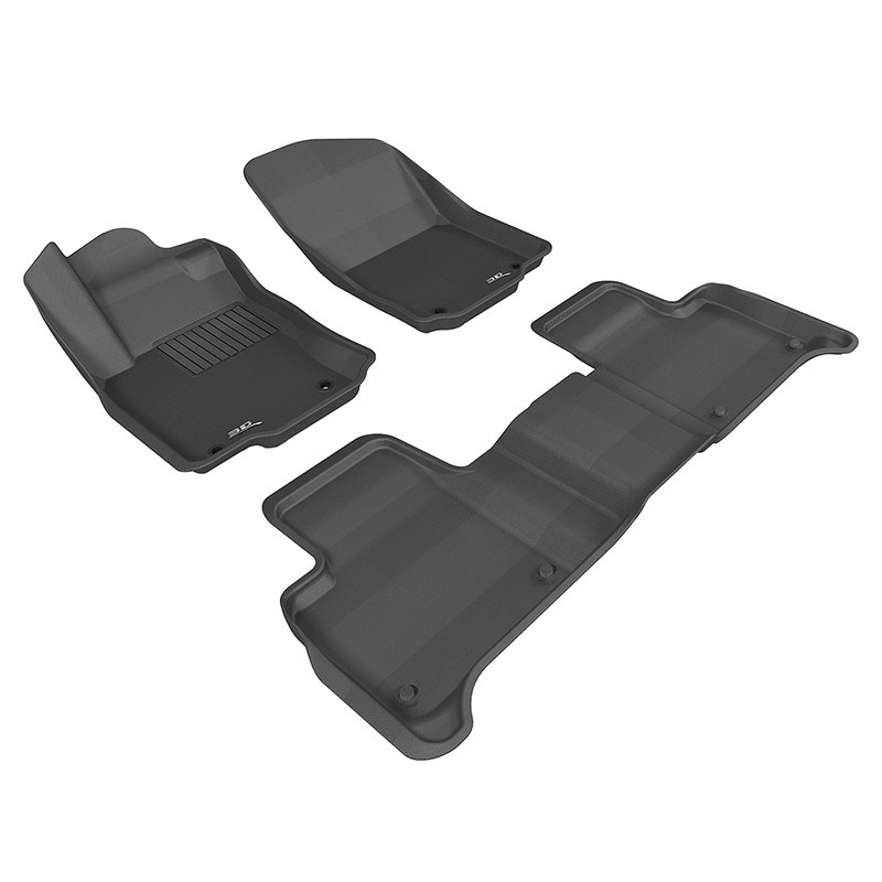 3D Mats | KAGU Tapis Toute Saison - Avant & Arrière - ML350 / Base / ML400 / ML550 / ML63 AMG 2012-2015