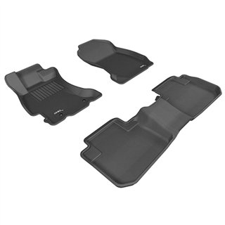 3D Mats | KAGU Tapis Toute Saison - Avant & Arrière - Forester 2.0T / 2.5L 2014-2018