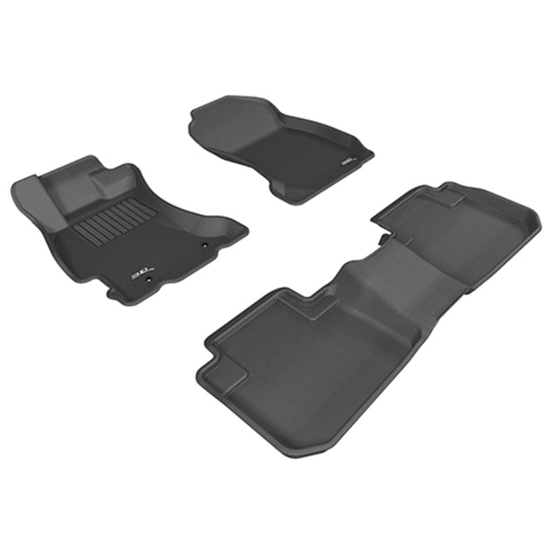3D Mats | KAGU Tapis Toute Saison - Avant & Arrière - Forester 2.0T / 2.5L 2014-2018
