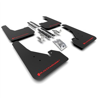 RallyArmor | Mud Flaps Red Logo - Corolla Hatchback 2019-2025